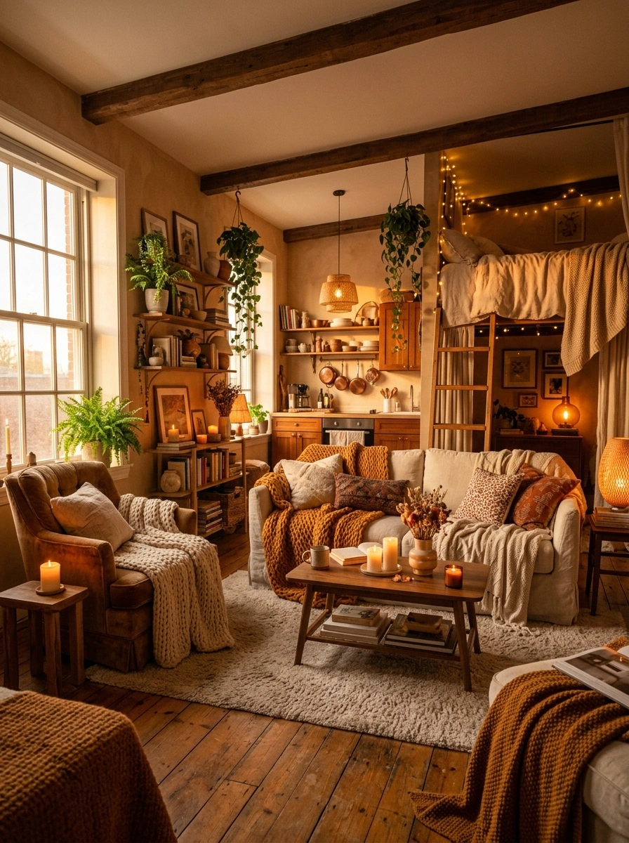 Cozy Studio Apartment Decor Ideas That Rewrite What Comfort Means in One Room