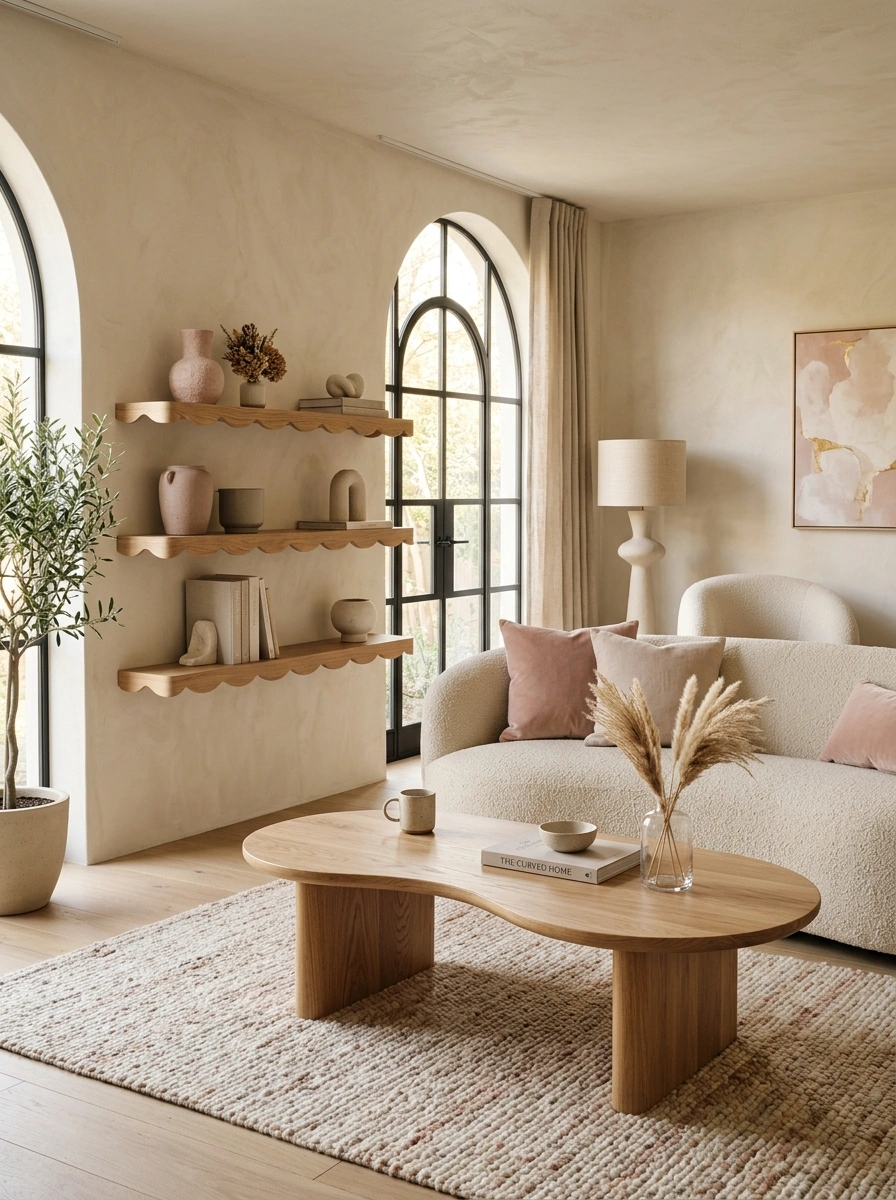 Curved Furniture Silhouettes That Soften Every Hard Edge in the Room