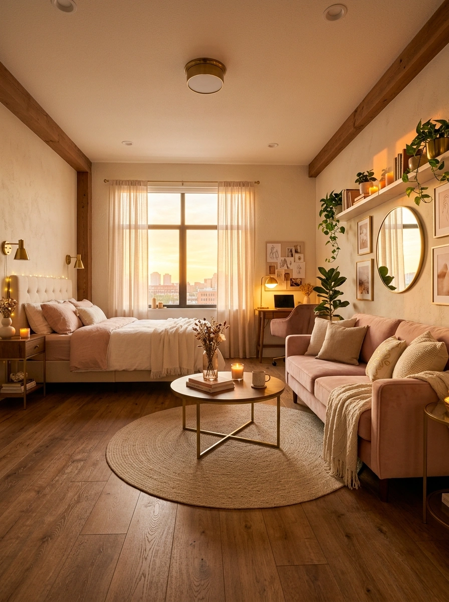 Feminine Studio Apartment Inspiration That Rewrites Where Great Ideas Actually Come From