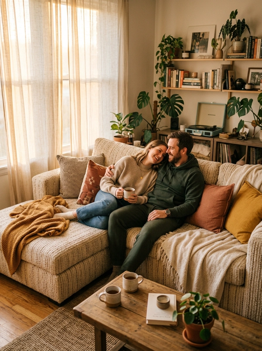 Furniture Choices Unique to Couples Sharing One Small Footprint