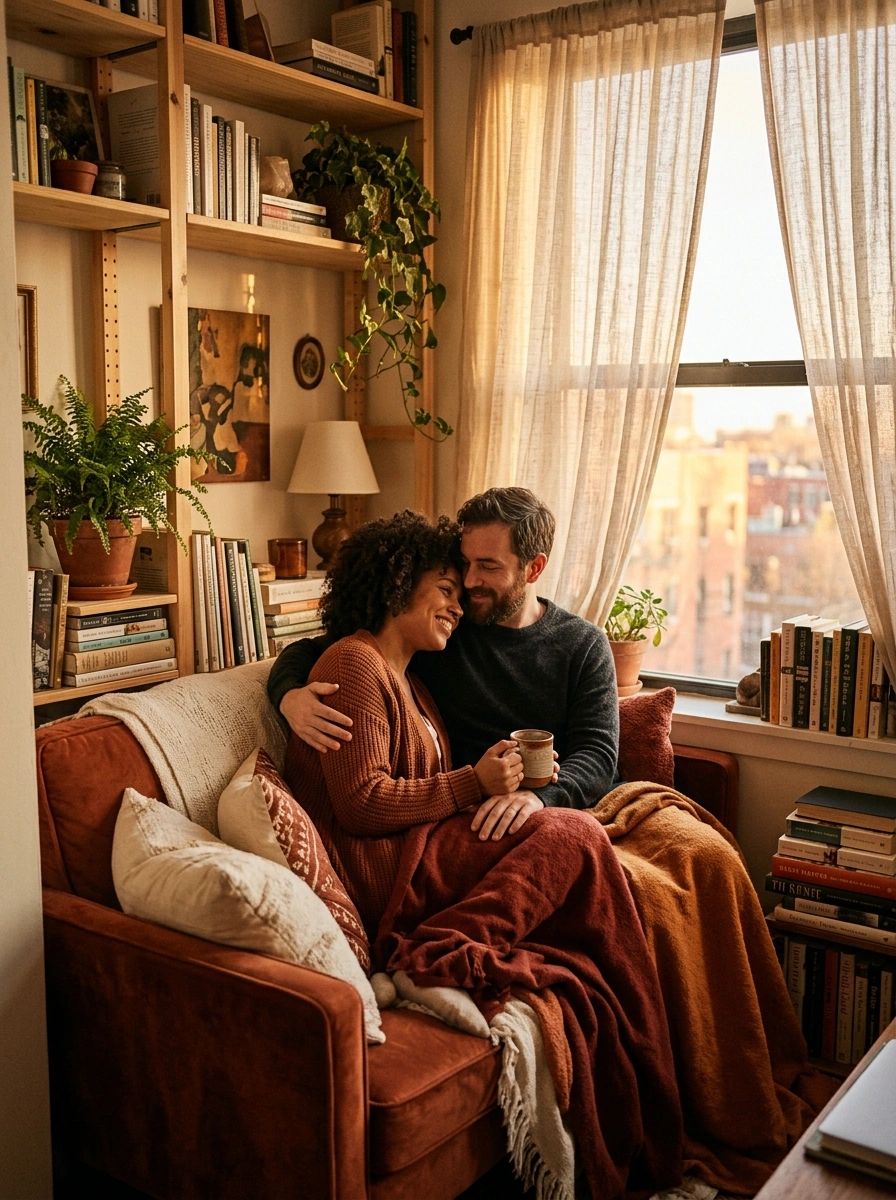 Layout Ideas Unique to Couples Sharing One Truly Small Apartment