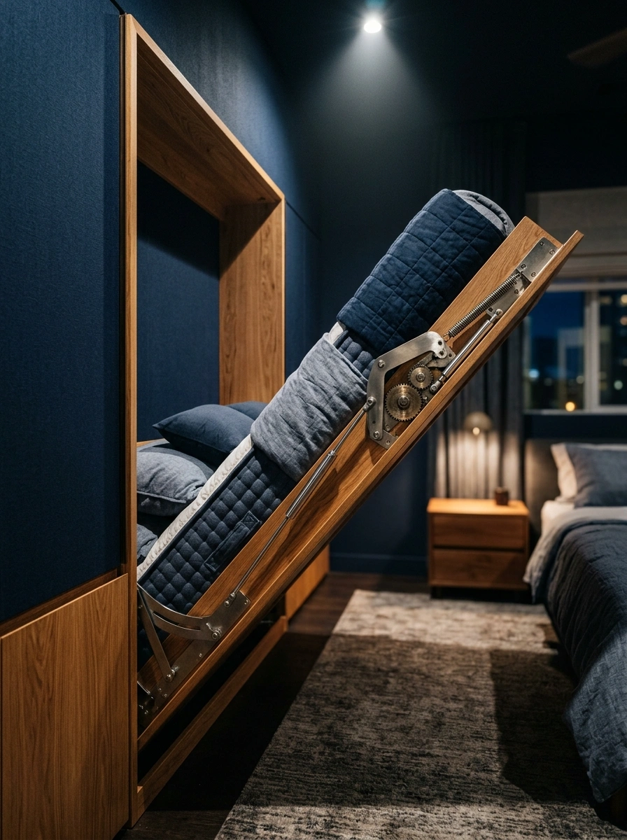 Murphy Beds That Make an Entire Room Disappear and Reappear on Command
