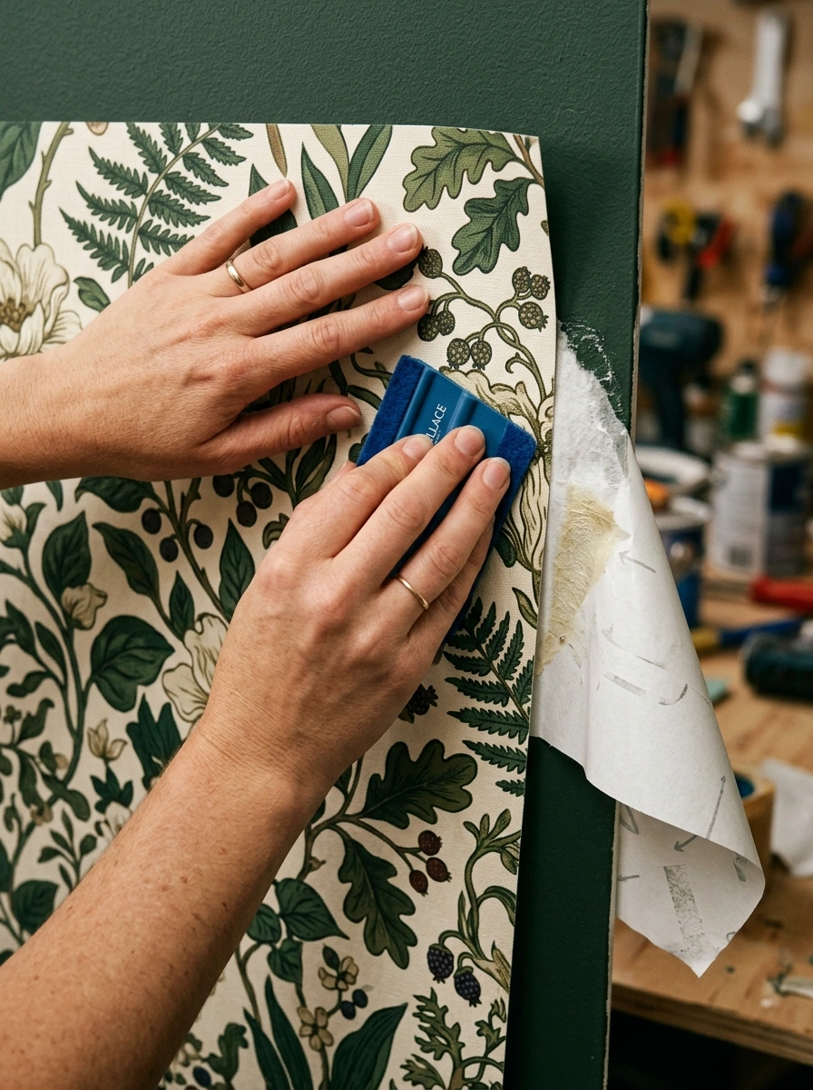 Removable Wallpaper That Delivers Drama for the Price of a Few Coffees