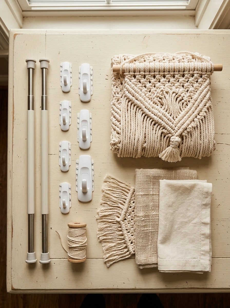 Renter Friendly Boho Styling That Never Requires a Single Drill Hole