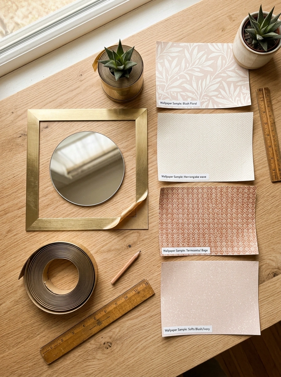 Renter Friendly Ways to Bring Feminine Touches Into a Space You Cannot Paint