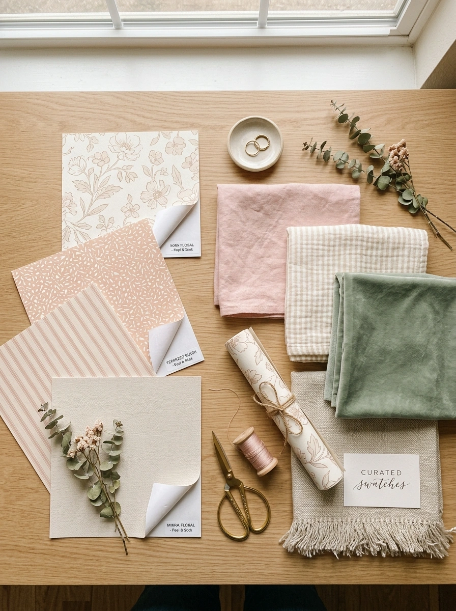 Renter Friendly Ways to Bring Pastel Color Into a Space You Cannot Paint