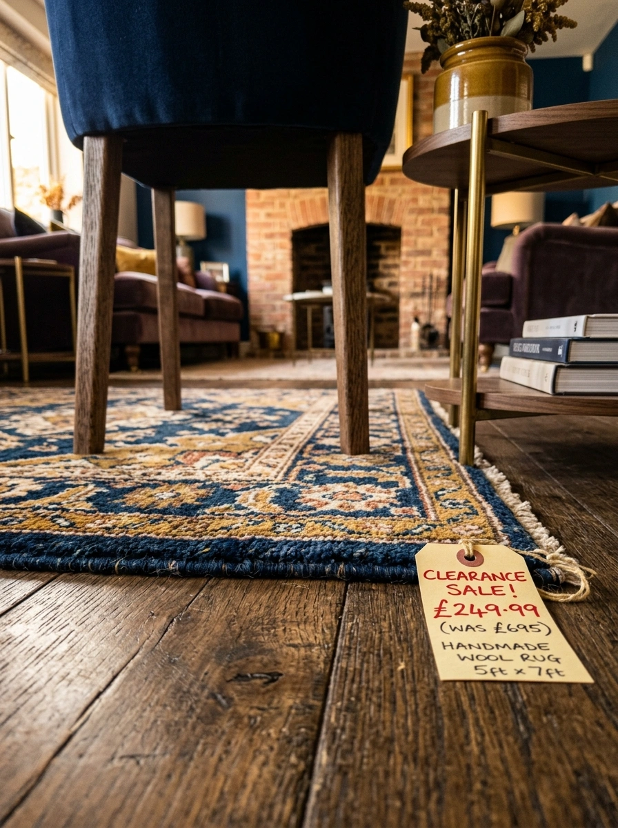 Rugs Found on Clearance That Ground an Entire Room Instantly