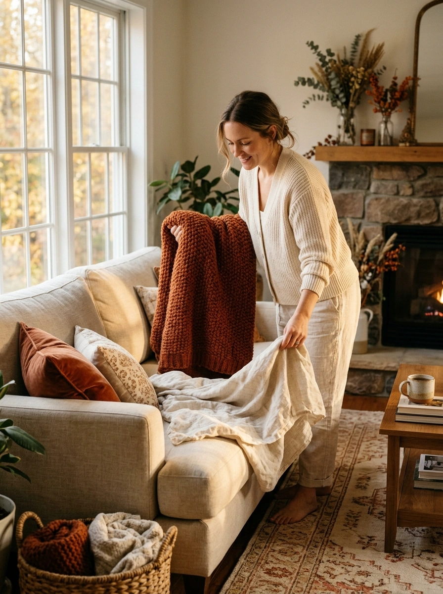 Seasonal Layering That Keeps One Small Room Feeling Alive All Year