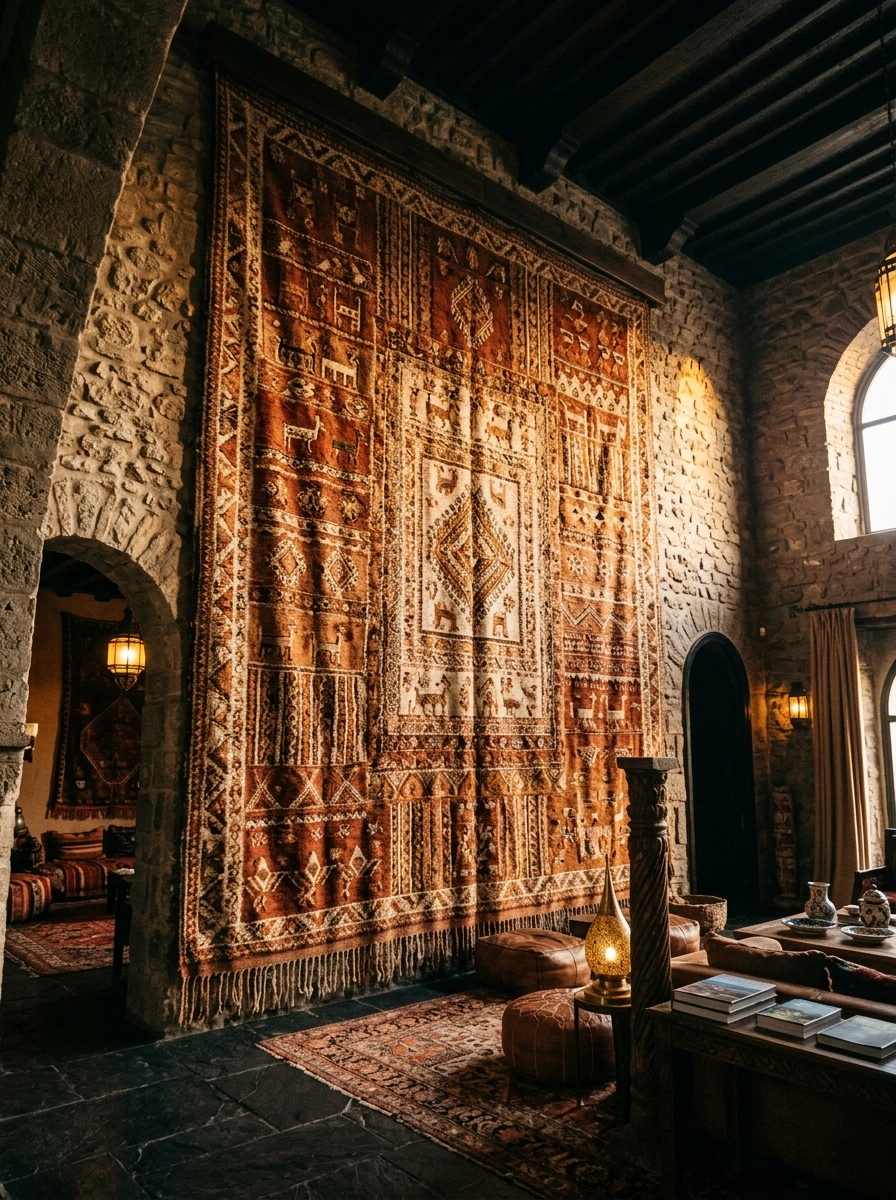 Tapestries That Cover Walls While Whispering a Sense of Faraway Travel