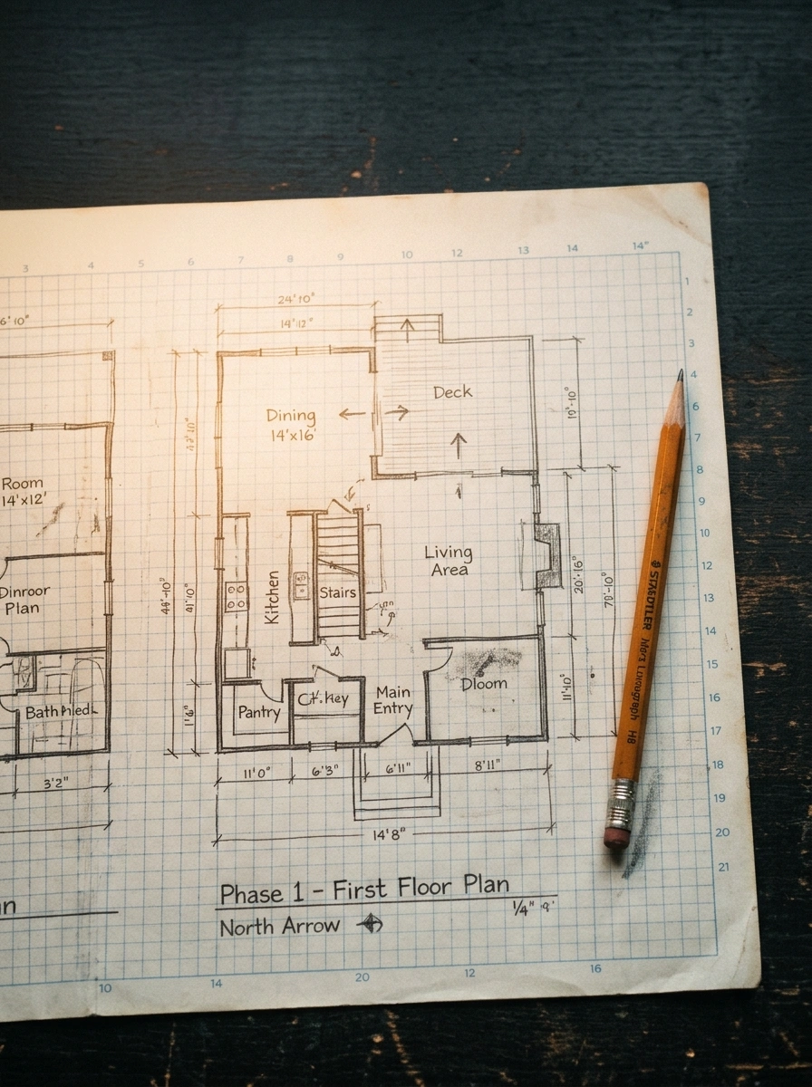 The First Sketch Decision That Determines How Livable a Small Room Feels