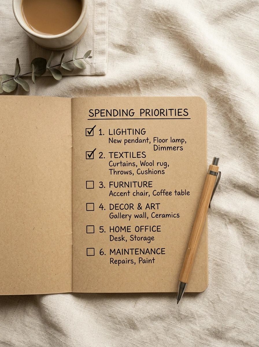 The Spending Order That Stretches Every Decorating Dollar Considerably Further