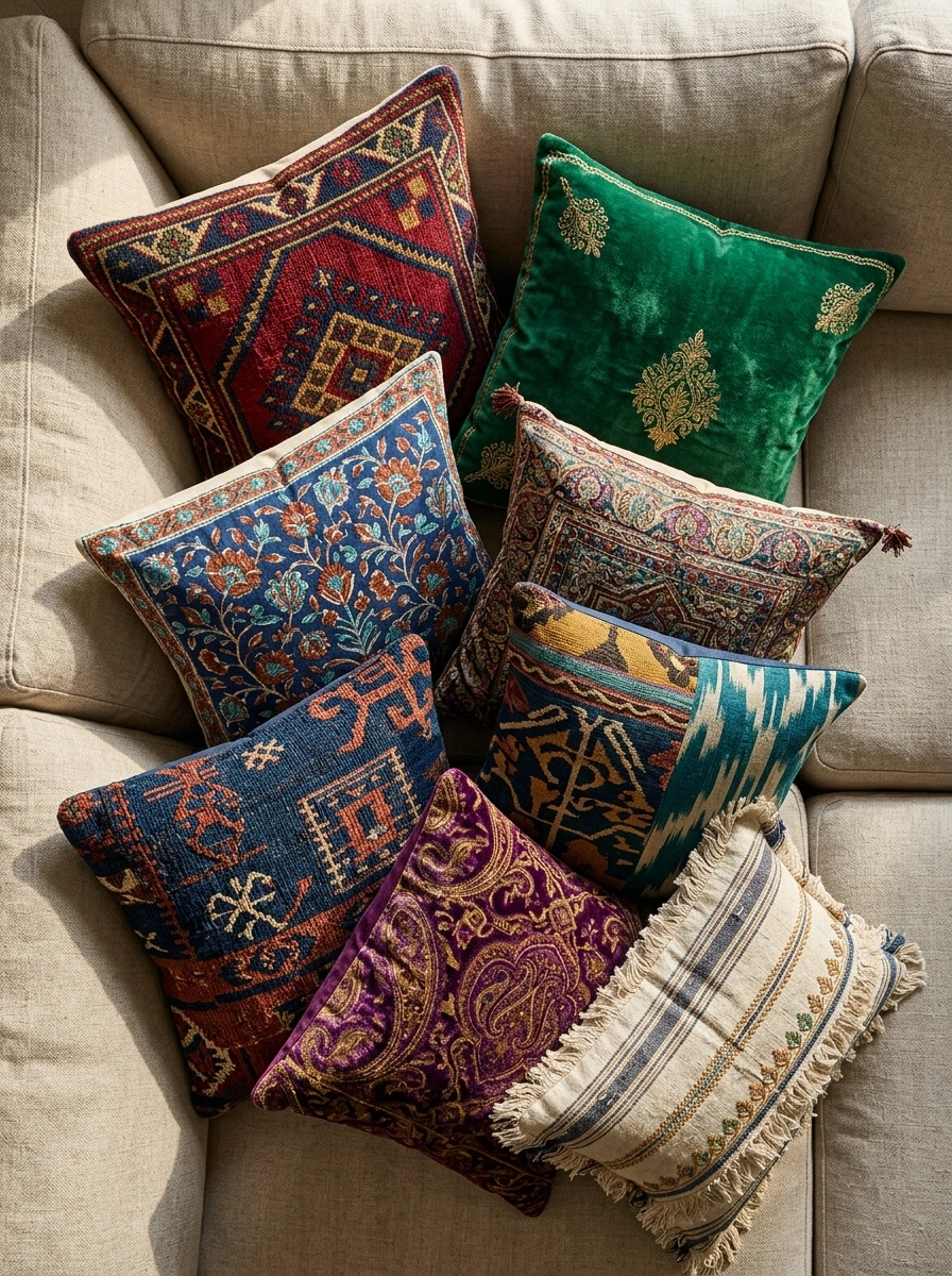 Throw Pillows and Small Accents That Punch Well Above Their Size