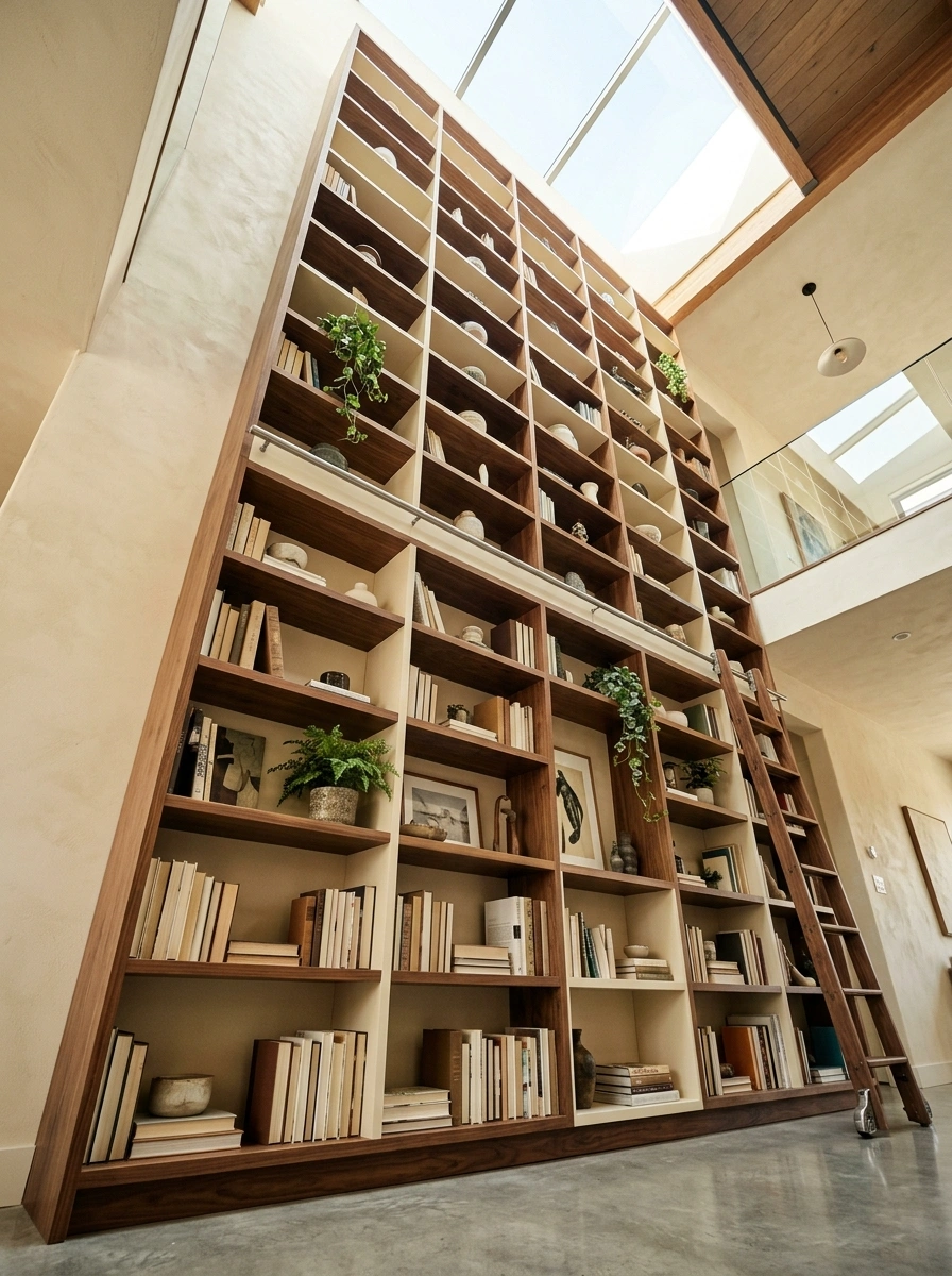 Vertical Storage That Keeps an Open Floor Plan From Filling Up Fast
