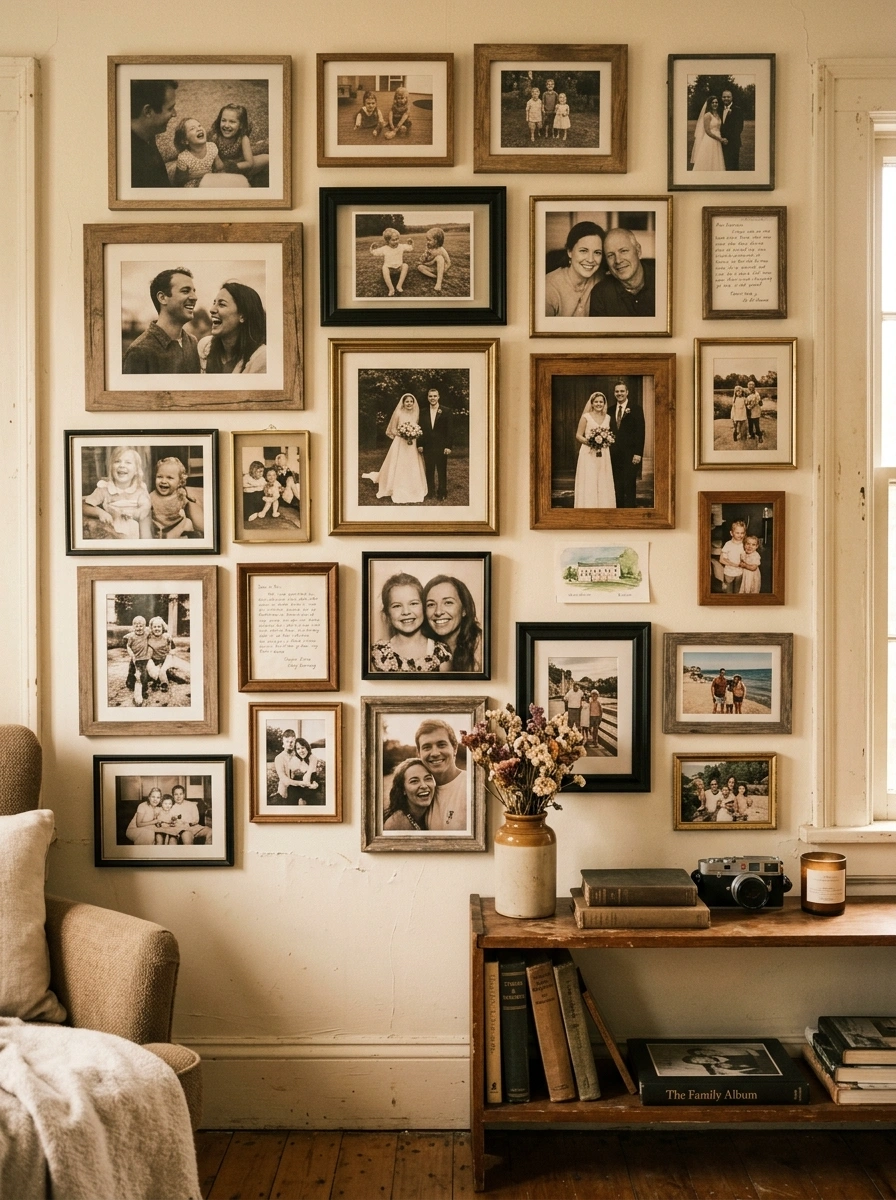 Wall Art That Costs Nothing When Personal Photos Do the Talking